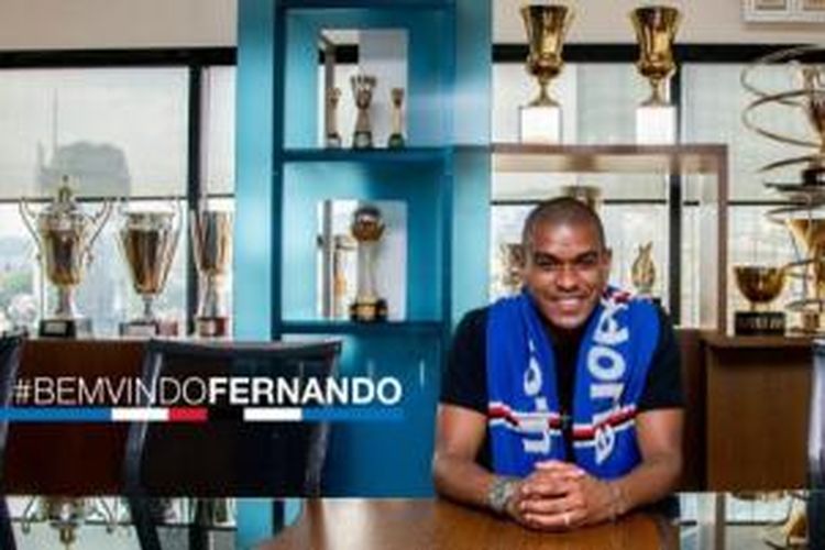 Gelandang baru Sampdoria asal Brasil, Fernando