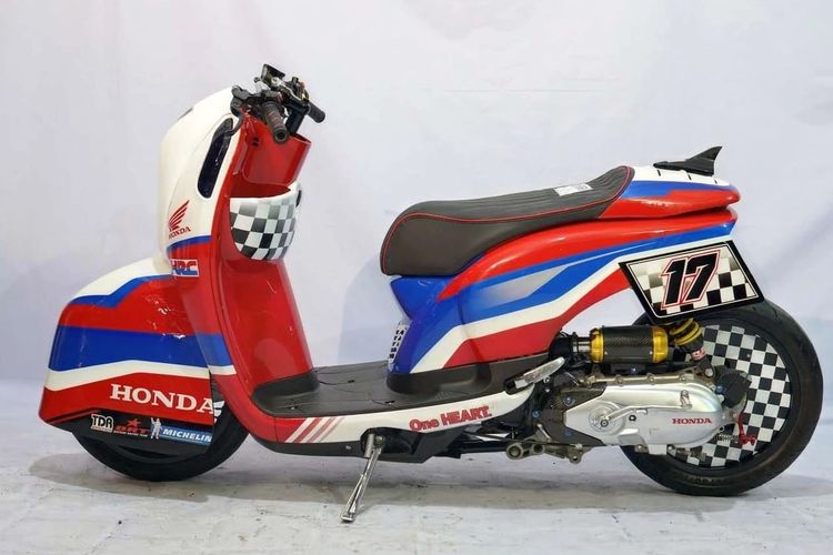 Honda Scoopy Jet Darat menang Honda Modif Contest (HMC) 2021 kelas Matic & Cub Advance