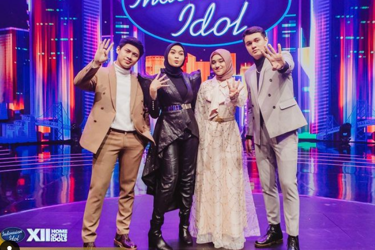 Top 4 Indonesian Idol 2023.