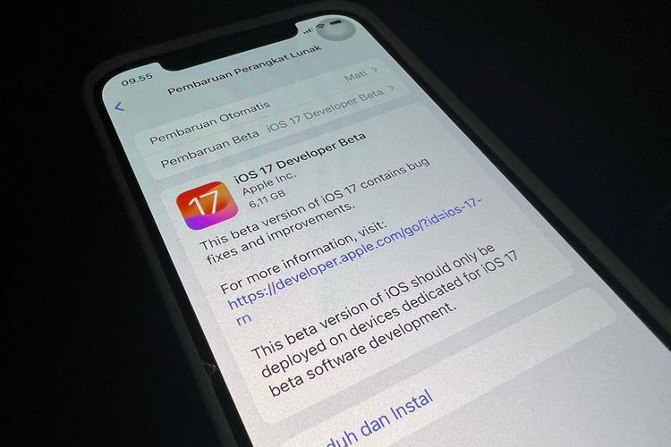 Cara downgrade iOS 17 Developer Beta ke iOS 16.