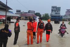 Ribuan Rumah, Pasar, dan Gedung Sekolah di Bangka Barat Terendam Banjir