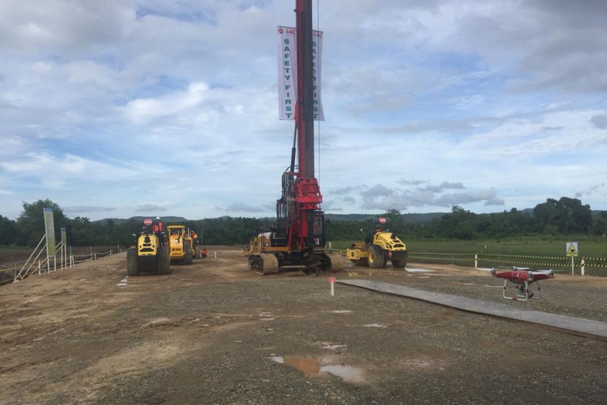 Groundbreaking proyek Tol Banda Aceh-Sigli.