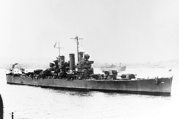 Salah satu kapal perang Amerika Serikat yang digunakan dalam Pertempuran Laut Guadalcanal.