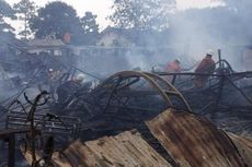Kebakaran Melanda Gudang dan Kontrakan di Bintaro 