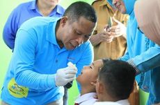 Gandeng Semua Pihak, Bupati Bulungan Pastikan Anak Usia 0-7 Tahun Terima Vaksinasi Polio Tetes