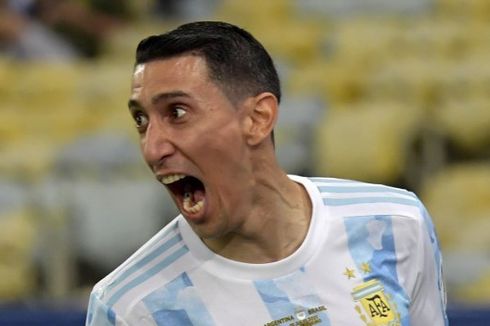 Profil Angel Di Maria, Pencetak Gol Tunggal yang Bawa Argentina Juara Copa America 2021