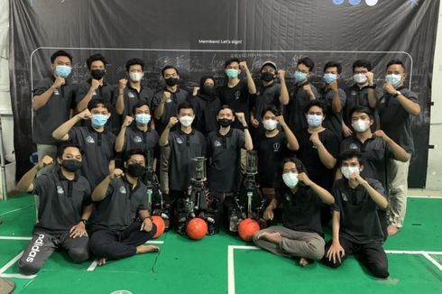 Tim Mahasiswa ITS Raih Juara Robocup Asia Pasific 2021