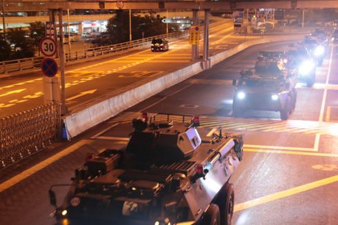 Pasukan China Terlihat Bergerak Menuju Hong Kong di Tengah Rencana Demo