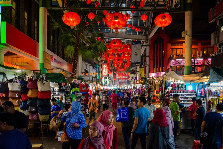 Chinatown, Malaysia.