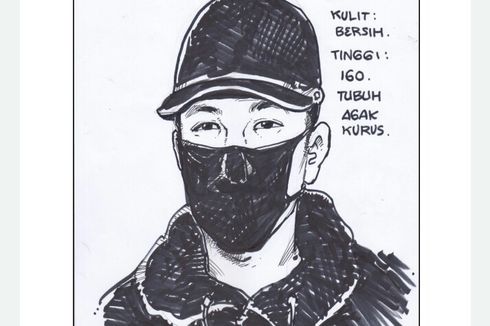 Ini Sketsa Wajah 2 Pelaku Penembakan Pengusaha di Kelapa Gading