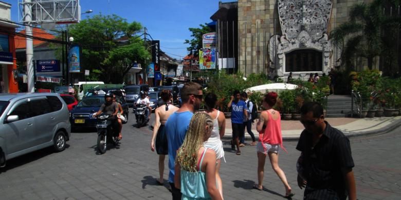 Kawasan Legian, Kuta, Bali.