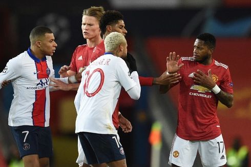 Rating Pemain Man United Vs PSG, Rapor Merah Fred dan Martial