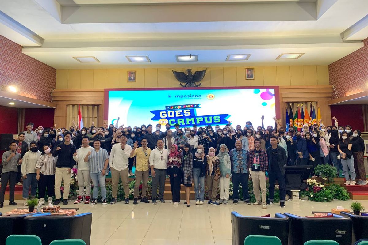 Program Kampusiana Goes to Campus secara perdana diselenggarakan di Universitas Pembangunan Nasional Veteran Jakarta (UPN Veteran Jakarta), Selasa (21/02/2023).