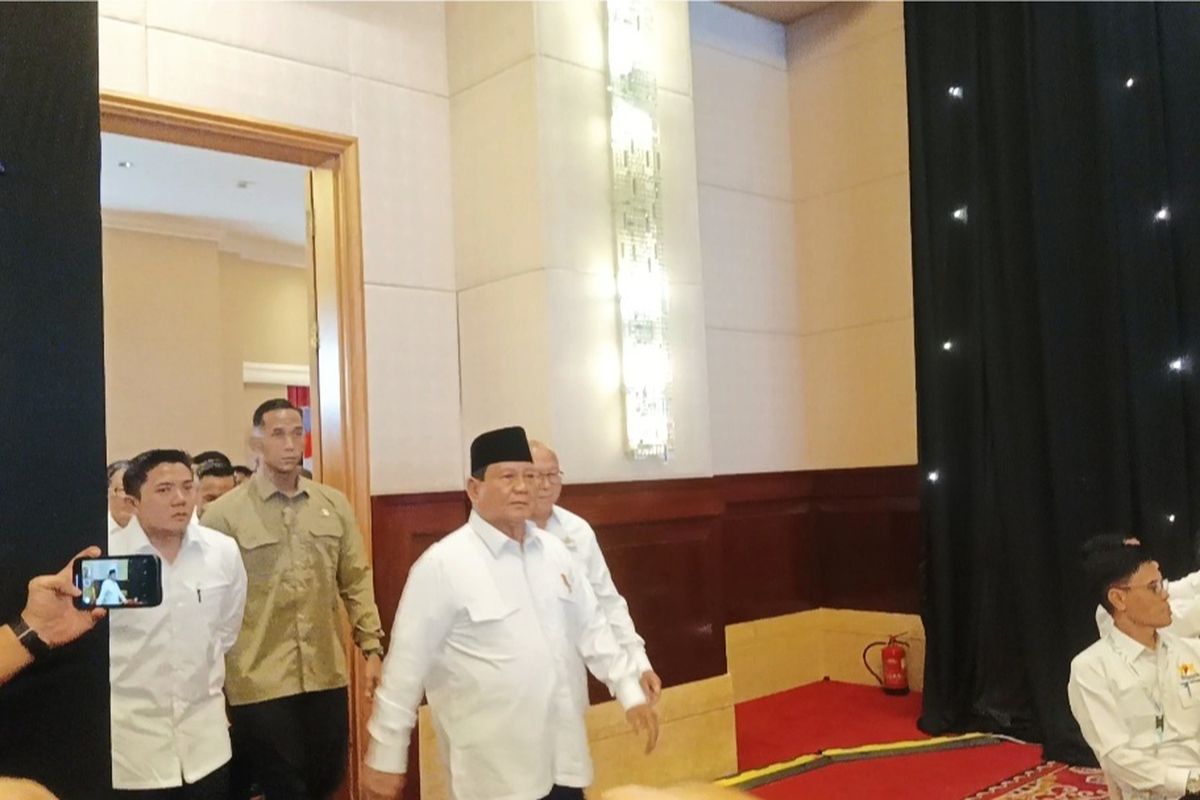 Prabowo Hadiri Munas Kadin yang Angkat Anindya Bakrie Jadi Ketum