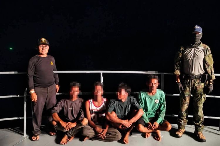 Mesin Rusak, Kapal Nelayan Langkat Hanyut hingga Perairan Thailand, 2 Orang Nekat Berenang