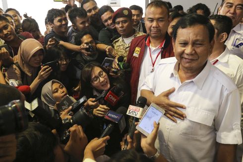 Gerindra Beri Mandat Prabowo Maju sebagai Capres