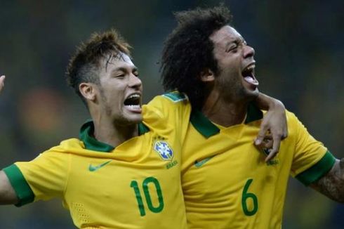 Marcelo Sebut Neymar Lebih Baik Ketimbang Eden Hazard