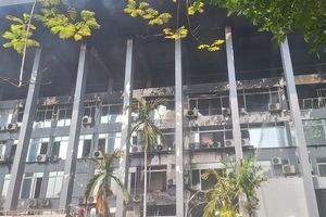 Gedung Bakamla Terbakar, Api Diduga Berasal dari Kantor Komnas Perempuan di Lantai 6