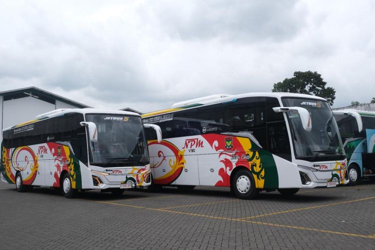 Berikut ini rute dan tarif Bus NPM sutan class dan executive  Jakarta-Bukitting.