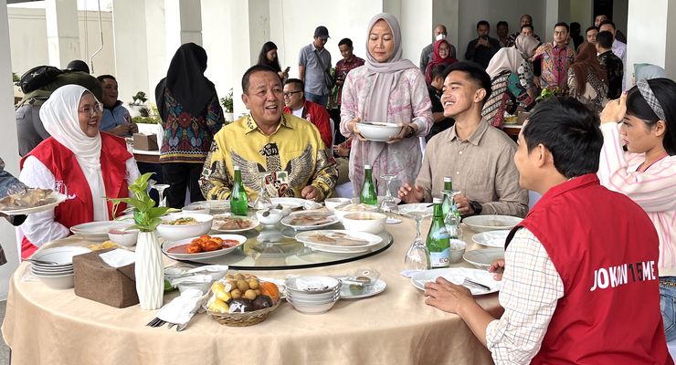 Dikunjungi Kaesang, Gubernur Arinal Djunaidi Ceritakan Karya Jokowi di Lampung