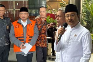 Bareng di Gedung KPK, Gus Yaqut: 'Salam Buat Gus Ipul', Gus Ipul: 'Lho, Ada Dia Tah?'