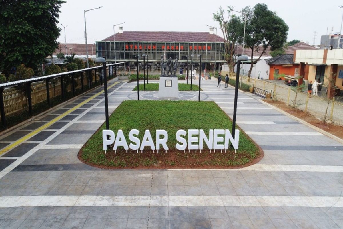 Stasiun Pasar Senen.