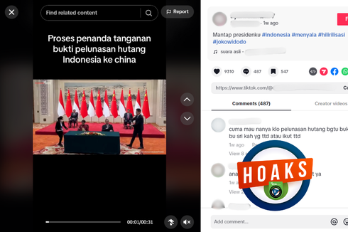 [VIDEO] Beredar Hoaks soal Penandatanganan Bukti Pelunasan Utang Indonesia ke China