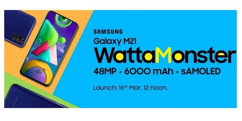 Samsung Galaxy M21 Meluncur 16 Maret Ini Bocoran Spesifikasinya