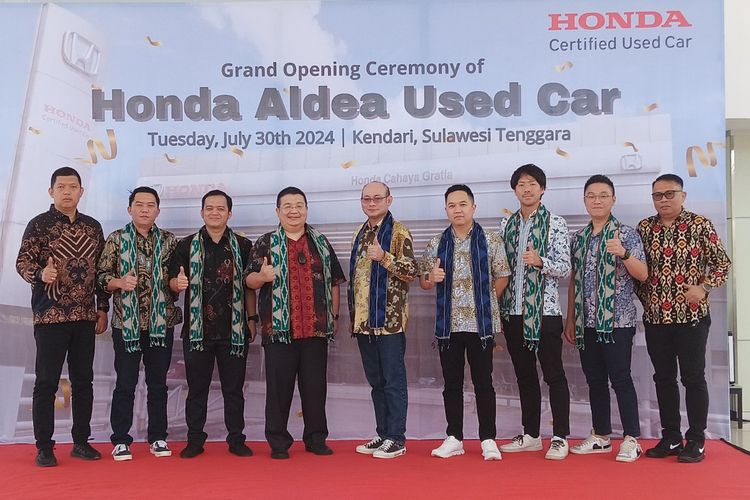 Honda Certified Used Car kelima di tahun 2024 resmi didirikan di Kota Kendari