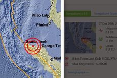 BNPB: Sejumlah Rumah dan Bangunan Roboh akibat Gempa Aceh