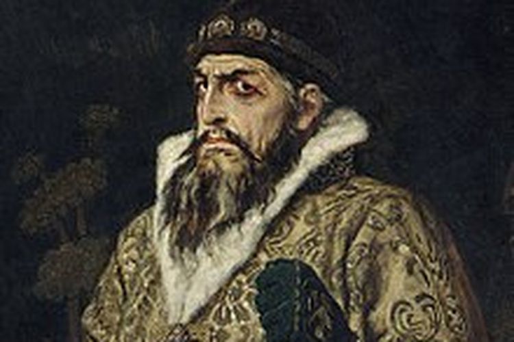Pemimpin terburuk dari Kerajaan Rusia, Tsar Ivan IV (1547-1584). [Via Wikipedia.org]