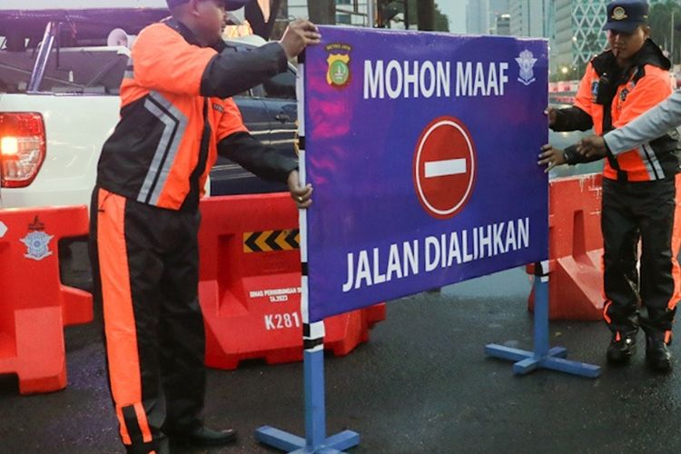 Jelang May Day, 18 Ruas Jalan di Medan Ditutup Hari Ini, Cek Rute Alternatifnya