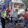 Kecelakaan Karambol Terjadi di Magelang, Libatkan 5 Kendaraan, Seorang Sopir Truk Terjepit