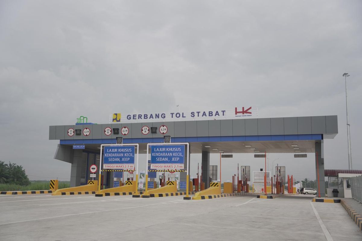 Gerbang Tol (GT) Stabat Tol Binjai-Stabat.