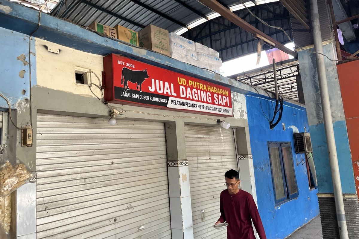 Mogok Jualan 3 Hari, Pedagang Daging Sapi Lamongan Minta Kepastian Harga