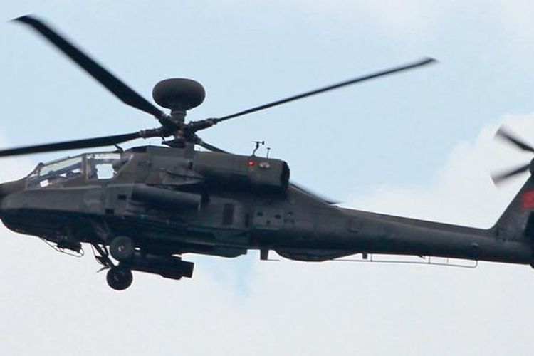 AH-64D Apache Angkatan Udara Singapura (RSAF).