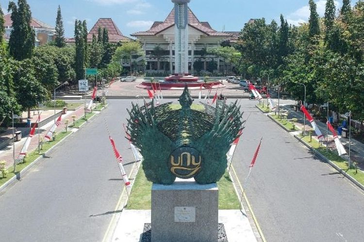 Gedung rektorat Universitas Negeri Yogyakarta (UNY)