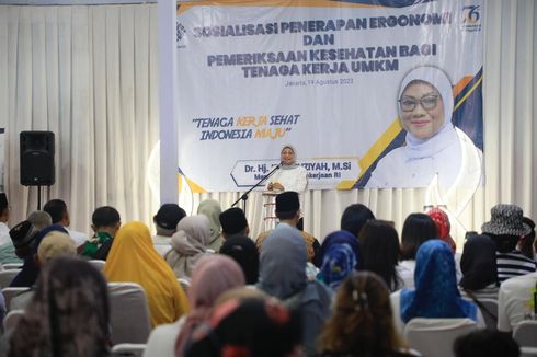 Menaker Ida Fauziyah Soroti Urgensi Penerapan K3 bagi Pekerja di Sektor UMKM