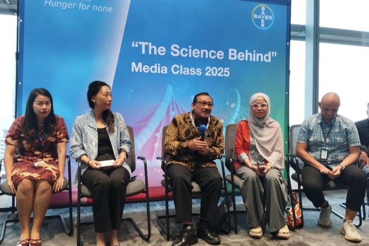 Bambang Prasetya dalam acara Media Class 2025 bertajuk ?The Science Behind: Food Security? di Jakarta, Kamis (19/6/2025).