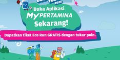Pertamina Ajak Pelanggan Tukar Poin dengan Tiket Gratis Eco Run dan Energizing Music Festival 2025 di Aplikasi MyPertamina