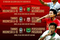 Jadwal Timnas U-19 Indonesia, Uji Coba Lawan 3 Tim Jawa Timur
