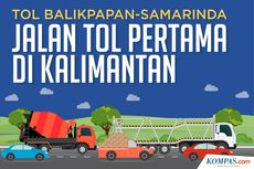 INFOGRAFIK: Tol Balikpapan-Samarinda, Jalan Tol Pertama di Kalimantan