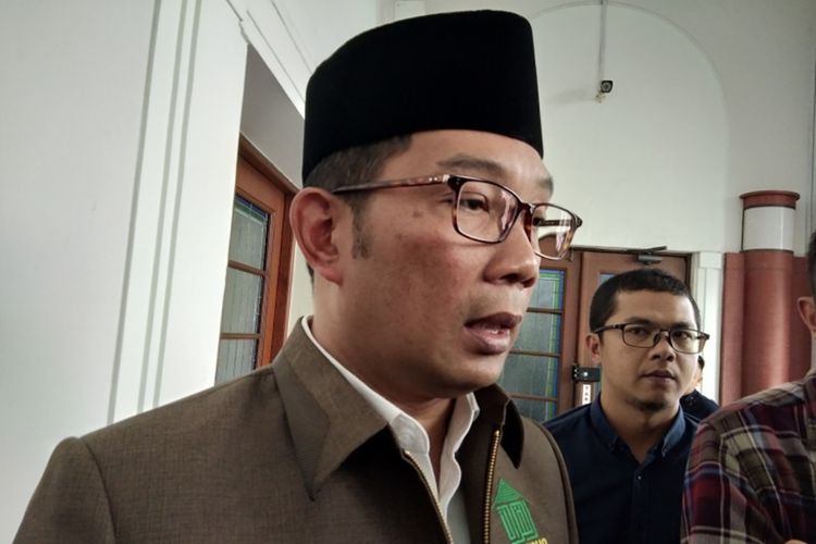 Gubernur Jawa Barat Ridwan Kamil saat ditemui di Gedung Sate, Jalan Diponegoro, Kamis (5/12/2019).