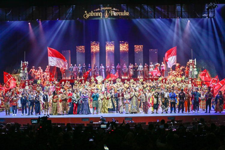 Hadirkan 203 Penari, Pagelaran Sabang Merauke Pahlawan Nusantara Usung Koreografi Baru