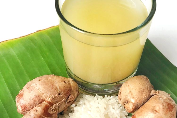 Ilustrasi beras kencur.