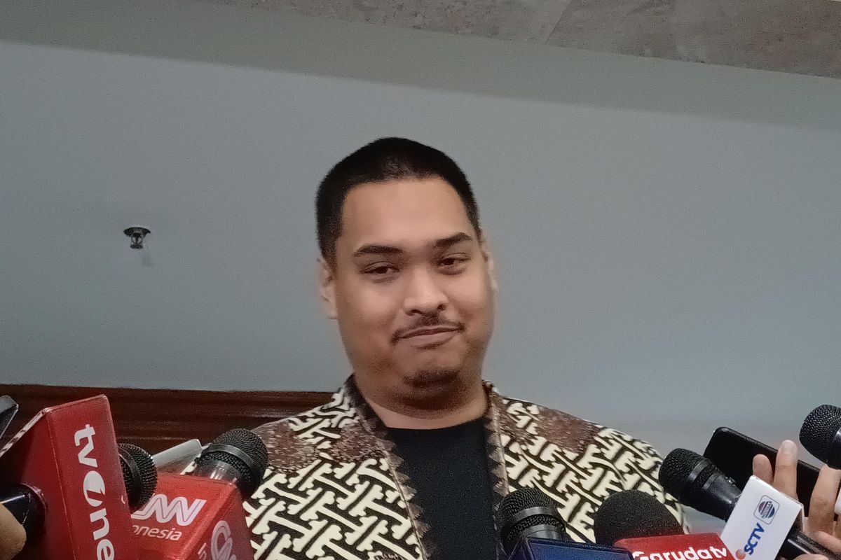 Menteri Pemuda dan Olahraga (Menpora) Dito Ariotedjo di Gedung MPR/DPR, Jakarta, Kamis (12/9/2024).