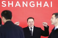 Elon Musk Kembali Jual Saham Tesla Rp 17,04 Triliun