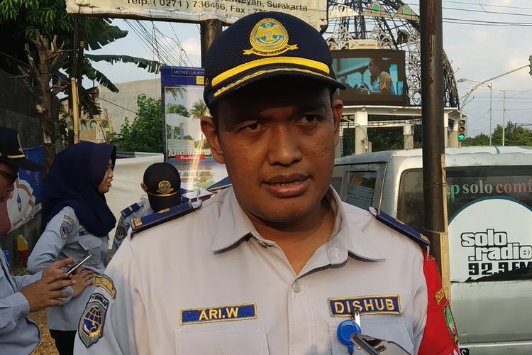 Kepala Bidang Lalu Lintas Dishub Kota Surakarta, Ari Wibowo.