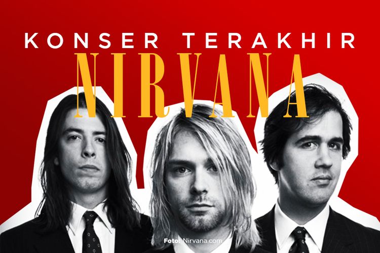 INFOGRAFIK: Mengenang Konser Terakhir Nirvana, Panggung Terakhir Kurt ...