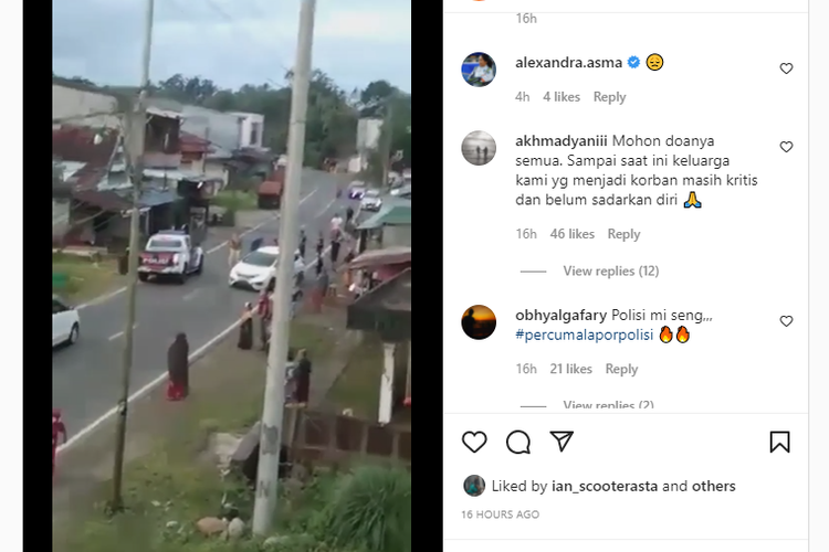 video viral polisi mengabaikan korban kecelakaan di Bulukumba, Sulawesi Selatan
